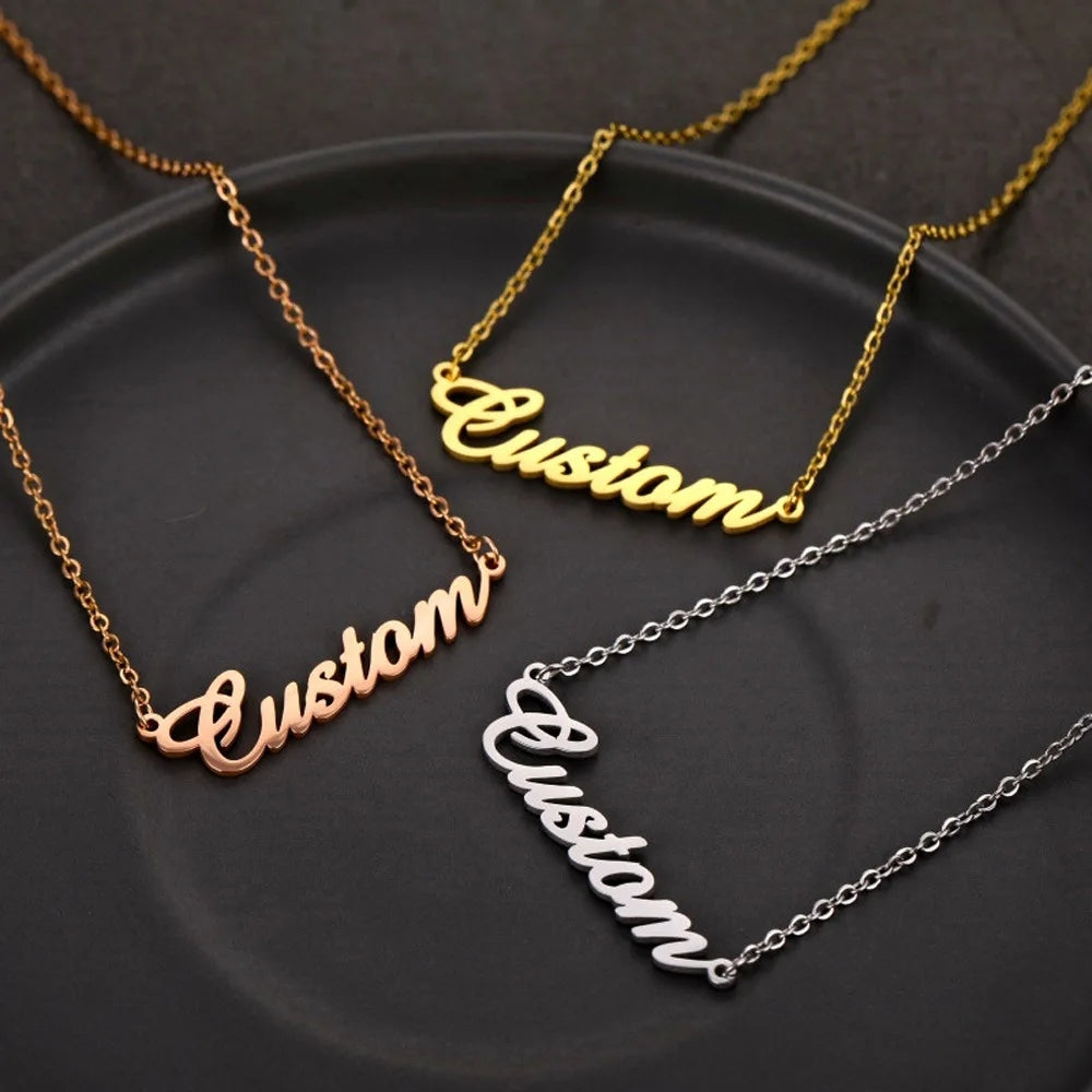 Signature Custom Nameplate Necklace