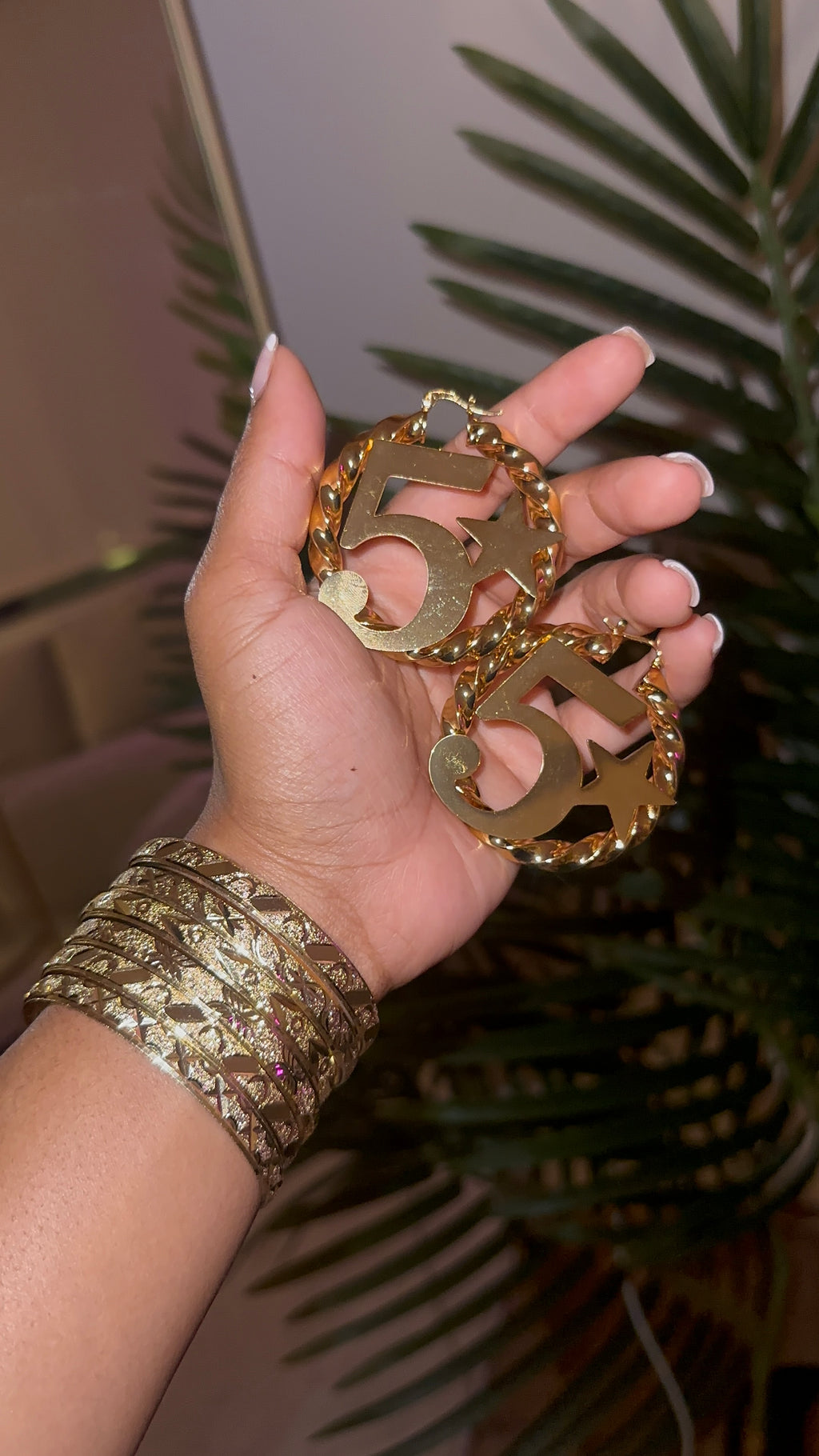 5 Star Earrings