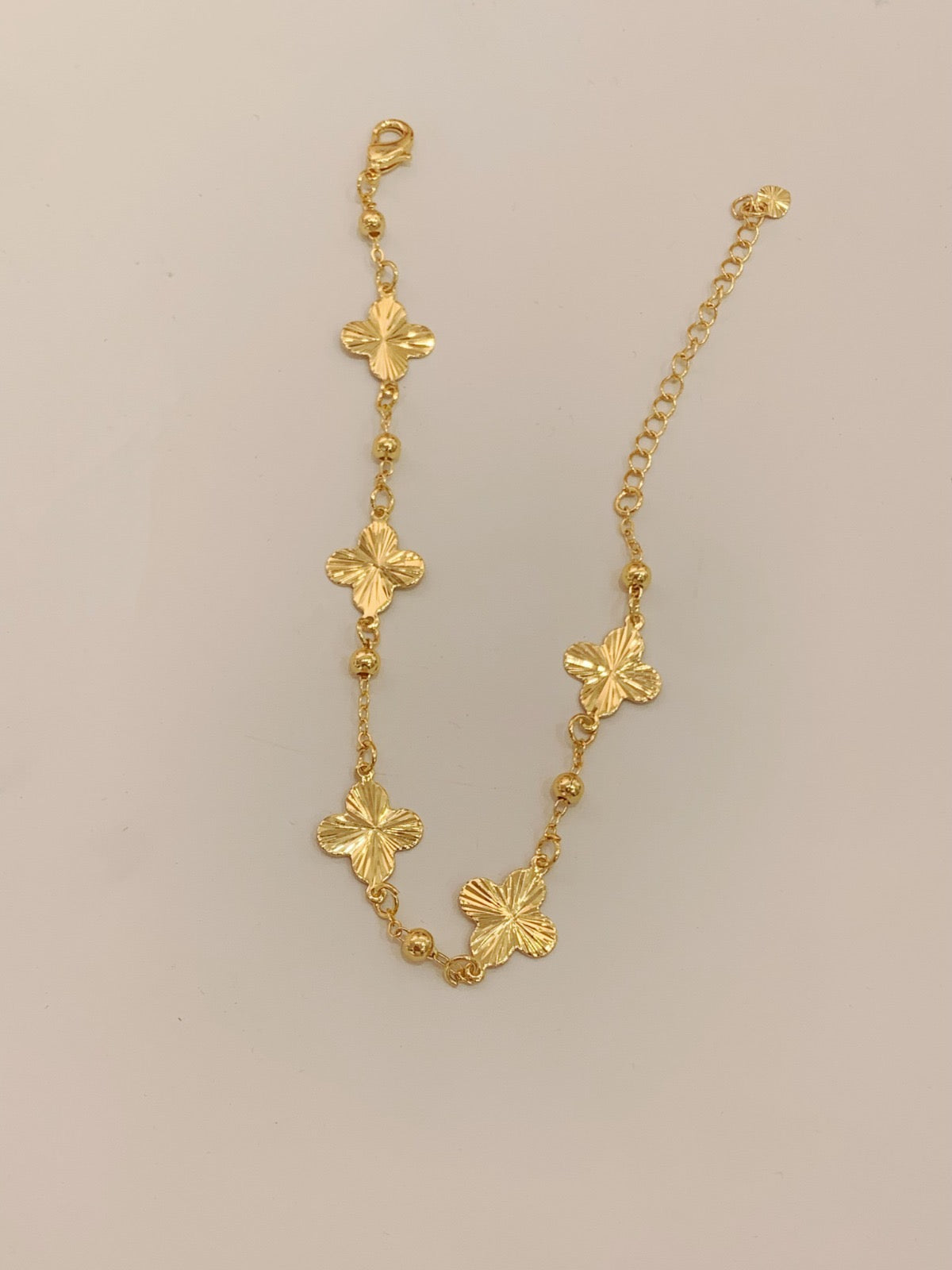 Clover Luxe Anklet