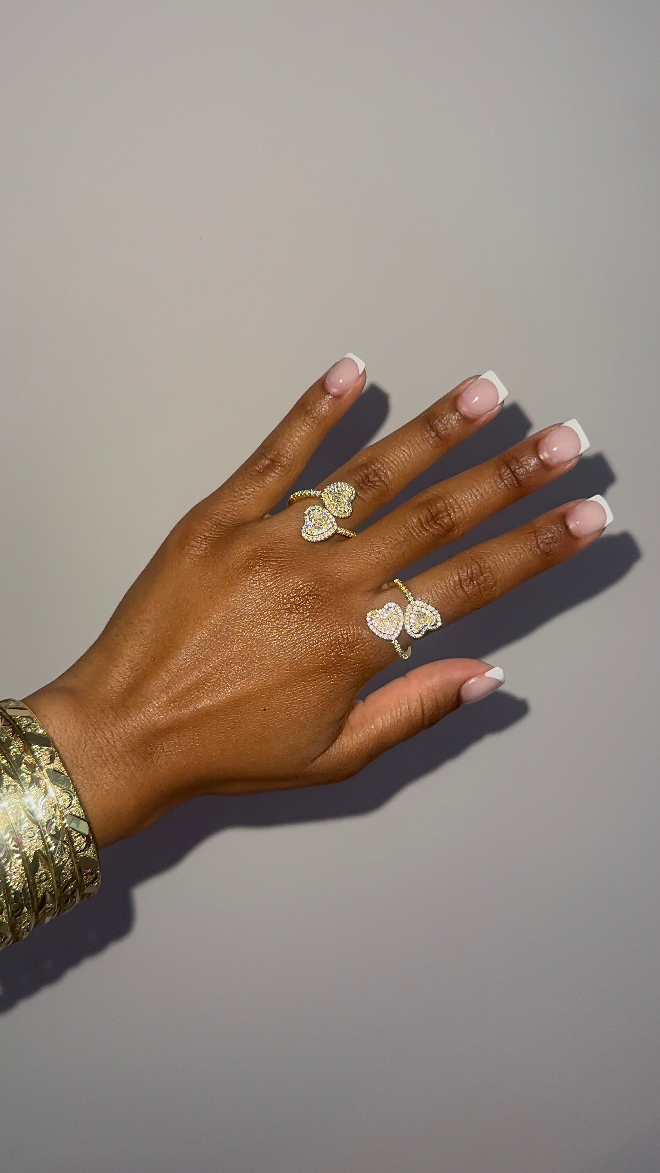 Double Heart Ring