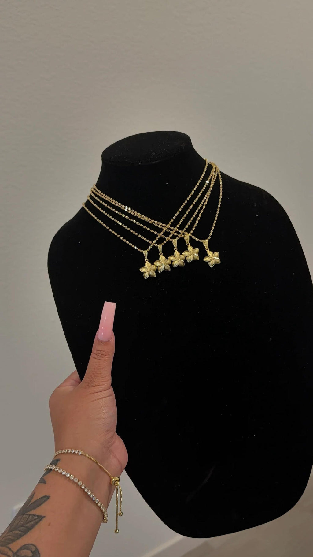 Golden Flower Necklace