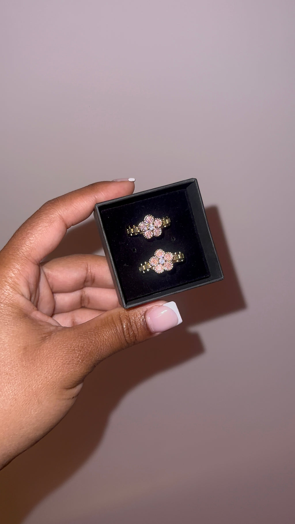 Icy Flower Ring