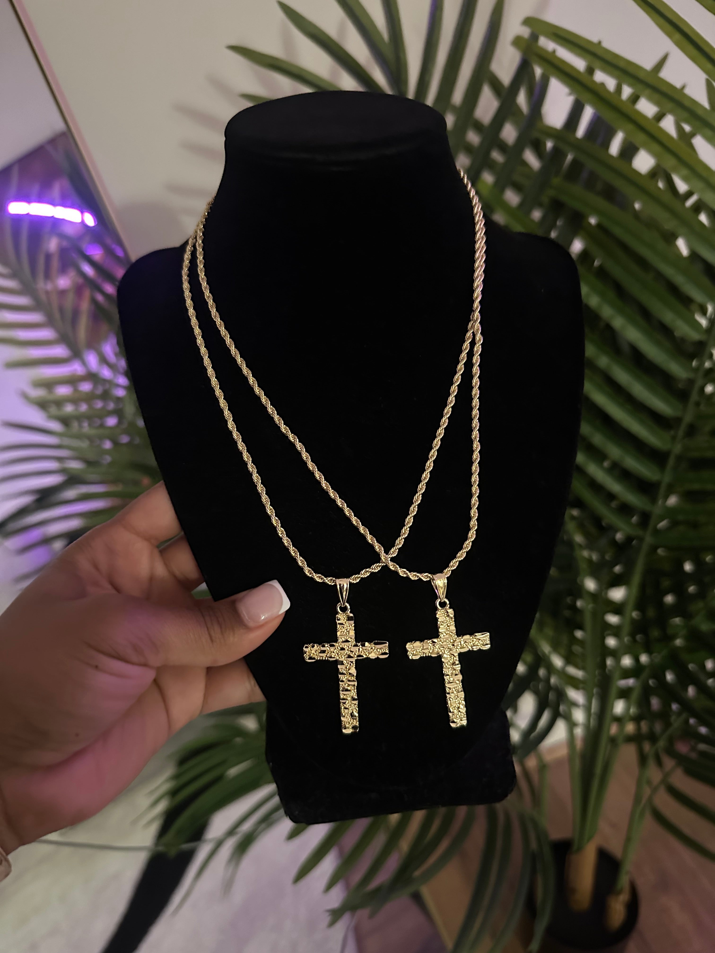 Golden Cross Necklace