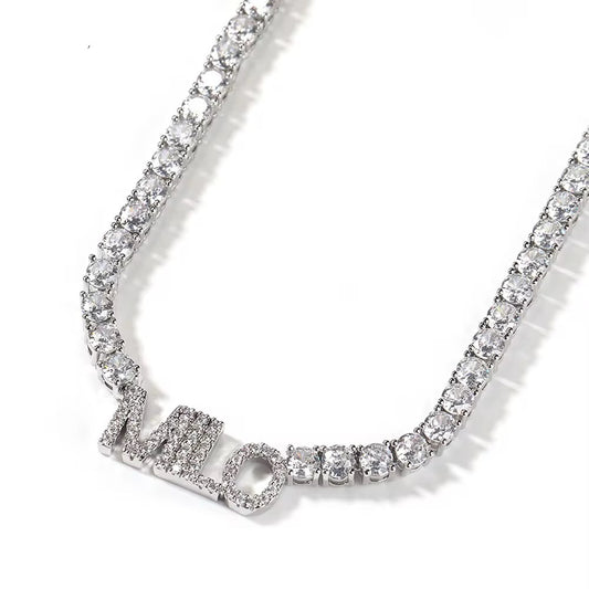 Mini Sparkle Name Chain