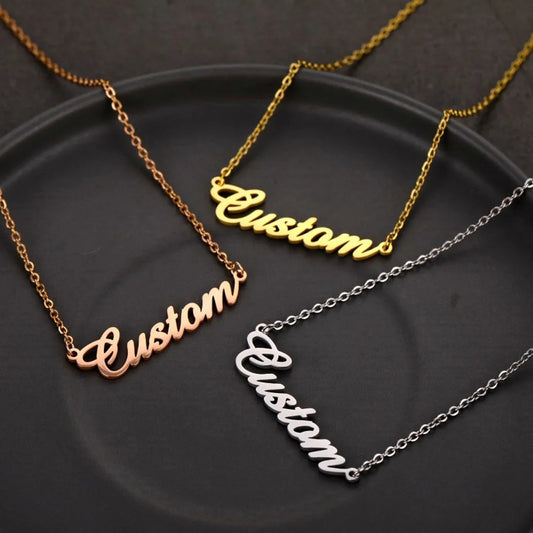 Signature Custom Nameplate Necklace